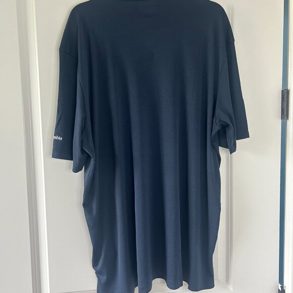 Men's Columbia Golf Navy Blue Polo Size 2XL NWOT - Picture 2 of 2